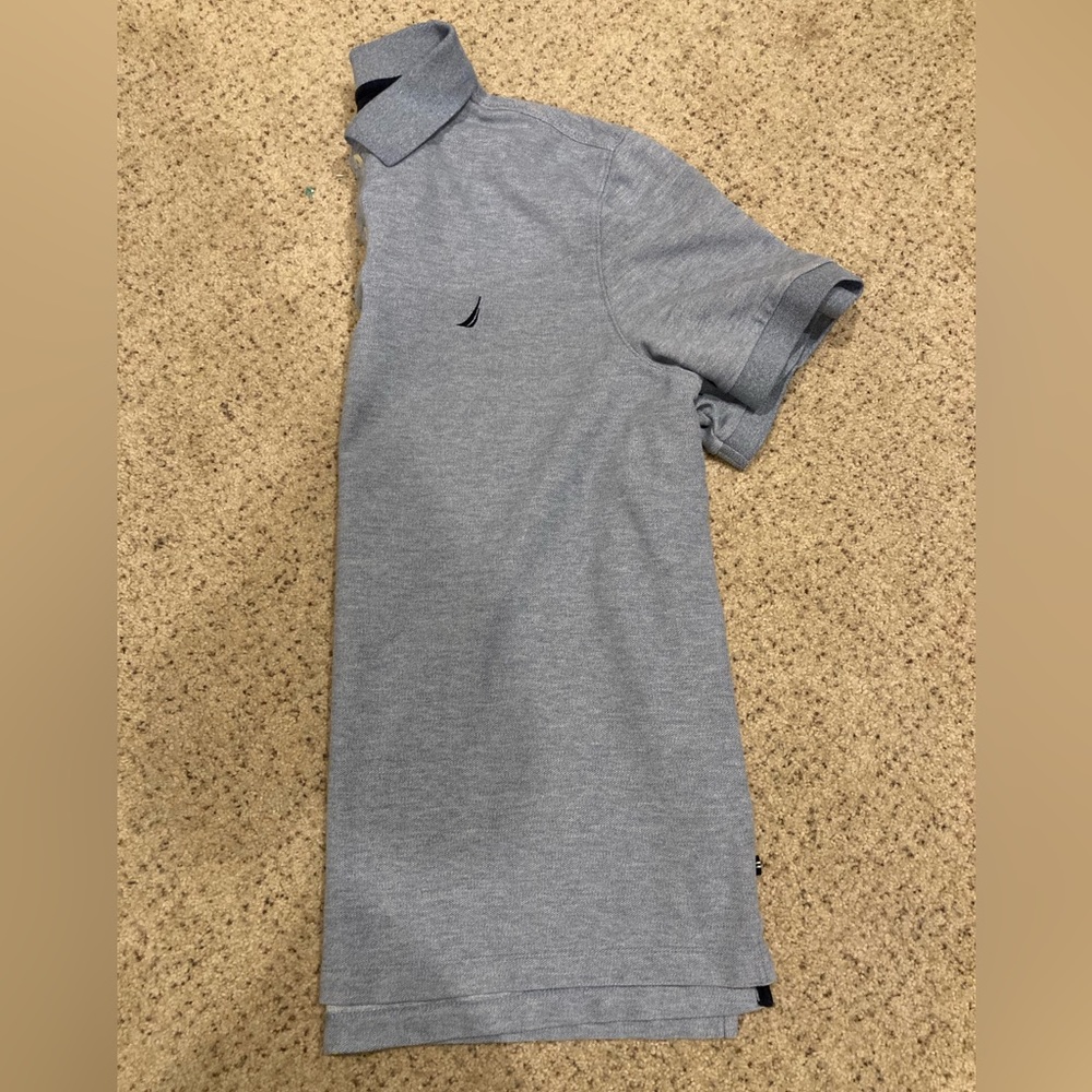 XL Nautica performance deck shirt.